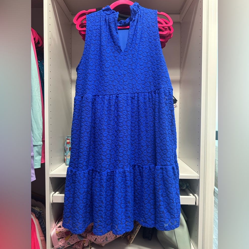 Lilly Pulitzer Cornelia Swing Dress Blue Size L
